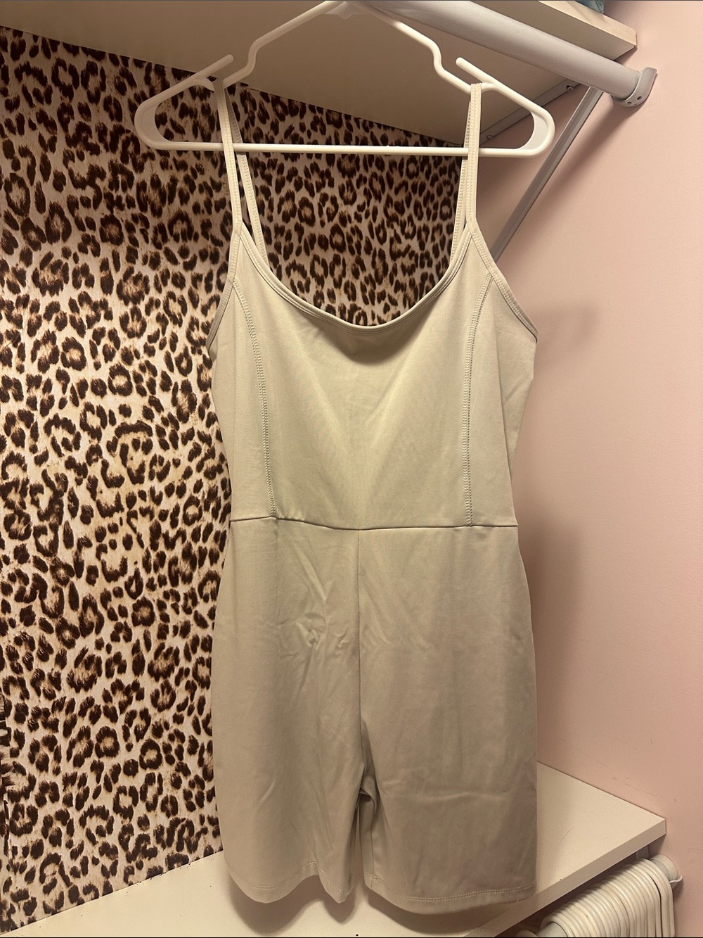 Light Sage Green Sleeveless Romper